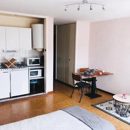 Paisible Studio Avec Agreable Loggia 2 Mn Du Centre *